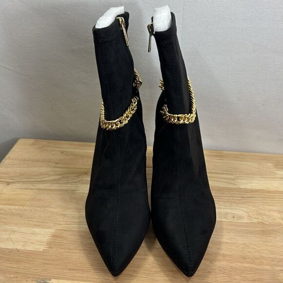 Jessica Simpson Women's Valyn Chain Stieletto Heel Dress Booties Size 10 NIB - Picture 2 of 11